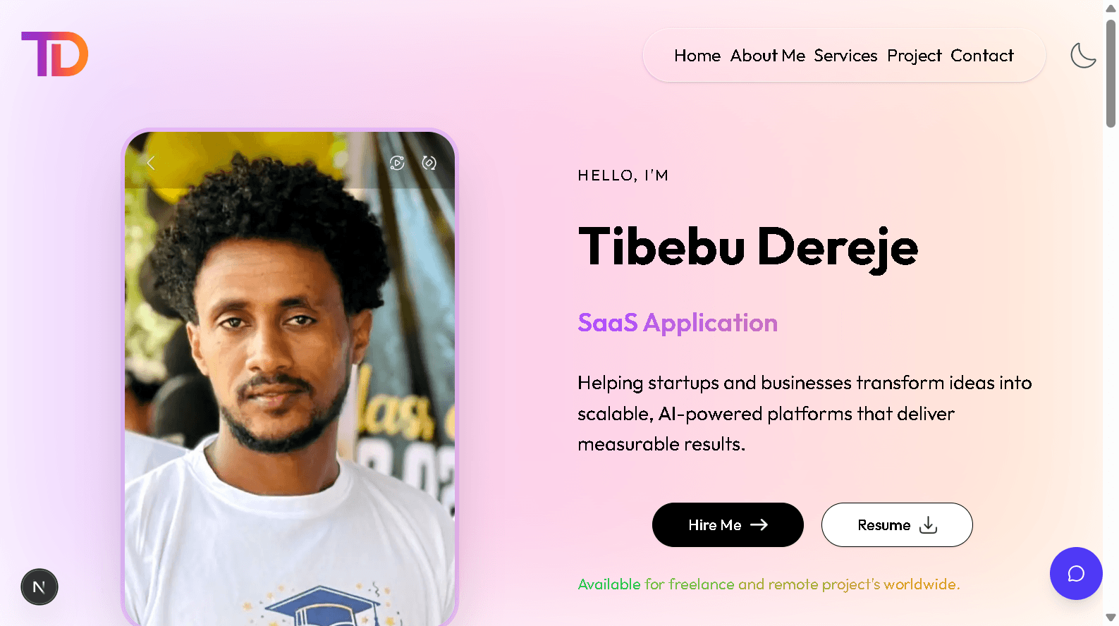 Modern Portfolio Website
